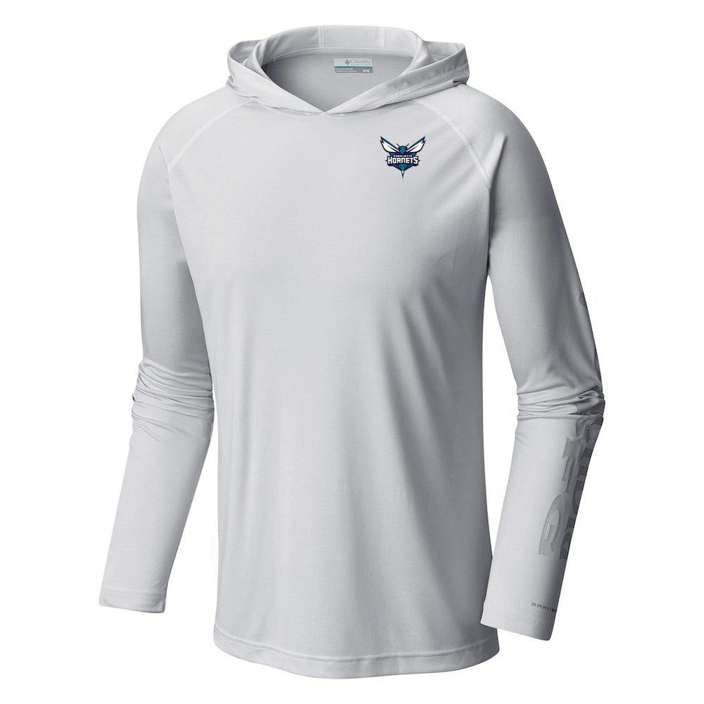 Charlotte Hornets Terminal Tackle Long Sleeve Hoodie T-Shirt - White sale