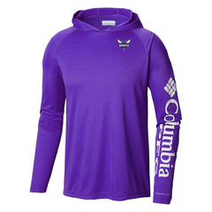 Charlotte Hornets Terminal Tackle Long Sleeve Hoodie T-Shirt - Purple sale