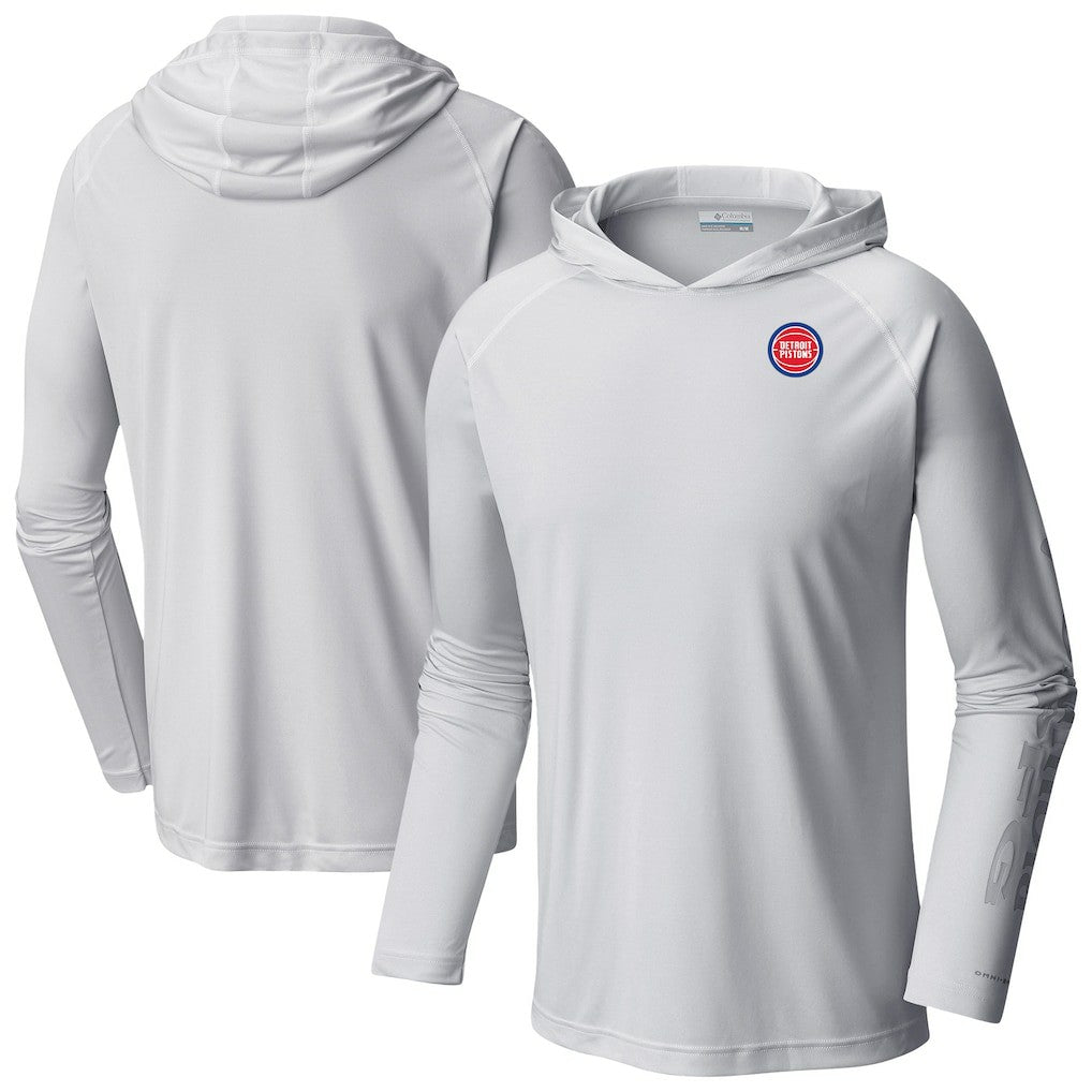 Detroit Pistons Terminal Tackle Long Sleeve Hoodie T-Shirt sale - White shop