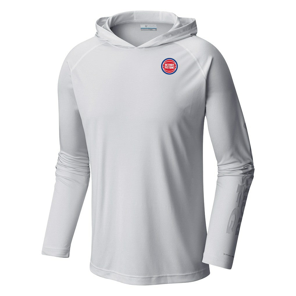Detroit Pistons Terminal Tackle Long Sleeve Hoodie T-Shirt sale - White shop