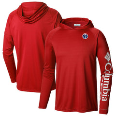 Washington Wizards Terminal Tackle Long Sleeve Hoodie T-Shirt - Red shop