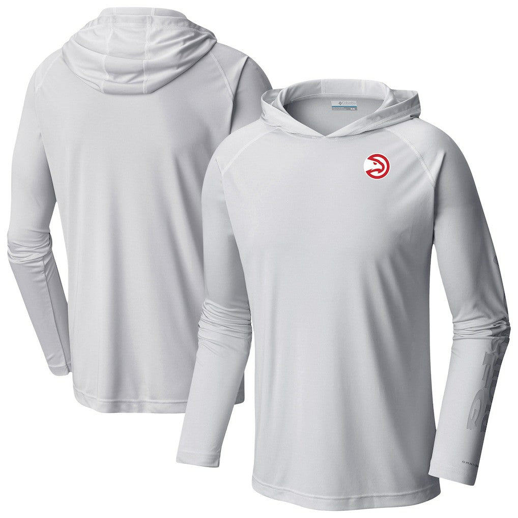 Atlanta Hawks Terminal Tackle Long Sleeve Hoodie T-Shirt - White sale