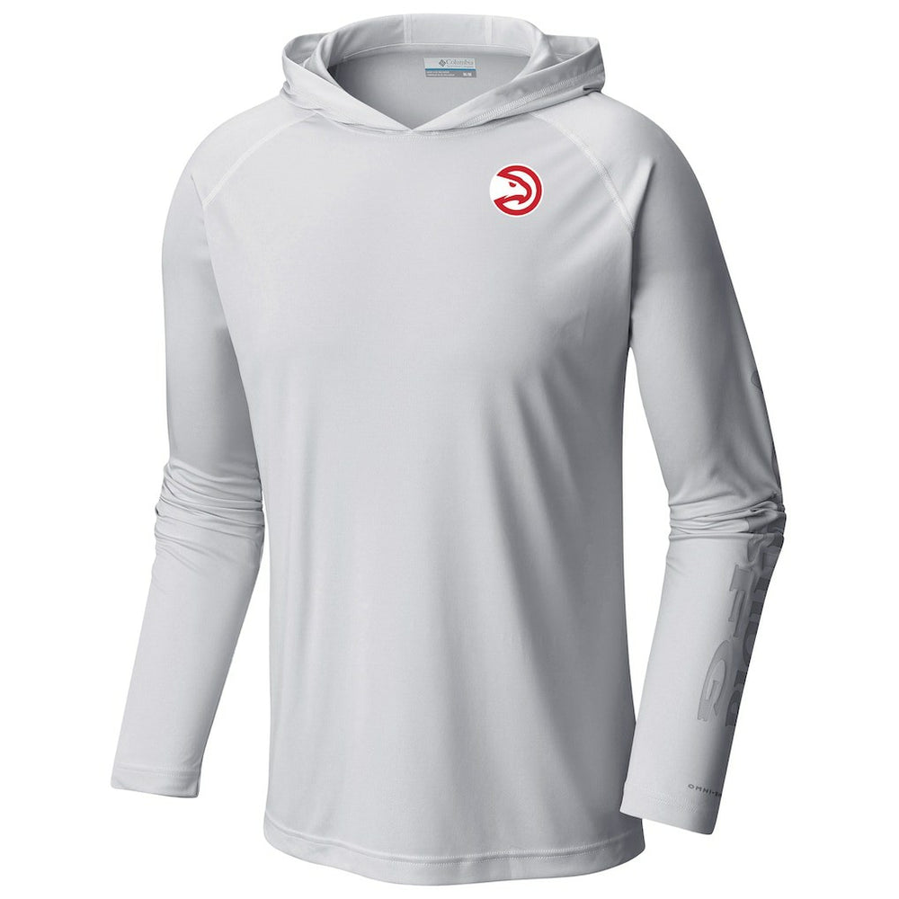 Atlanta Hawks Terminal Tackle Long Sleeve Hoodie T-Shirt - White sale