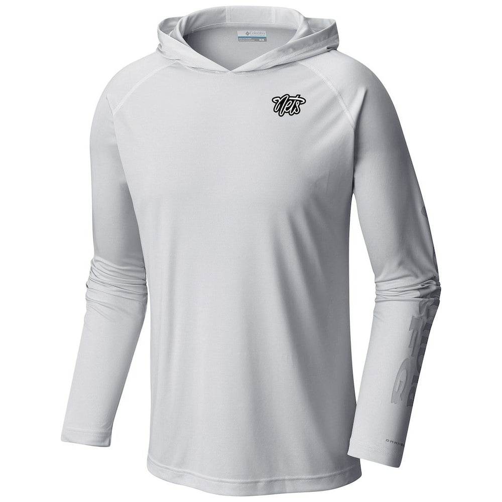 Brooklyn Nets Terminal Tackle Long Sleeve Hoodie T-Shirt - White sale