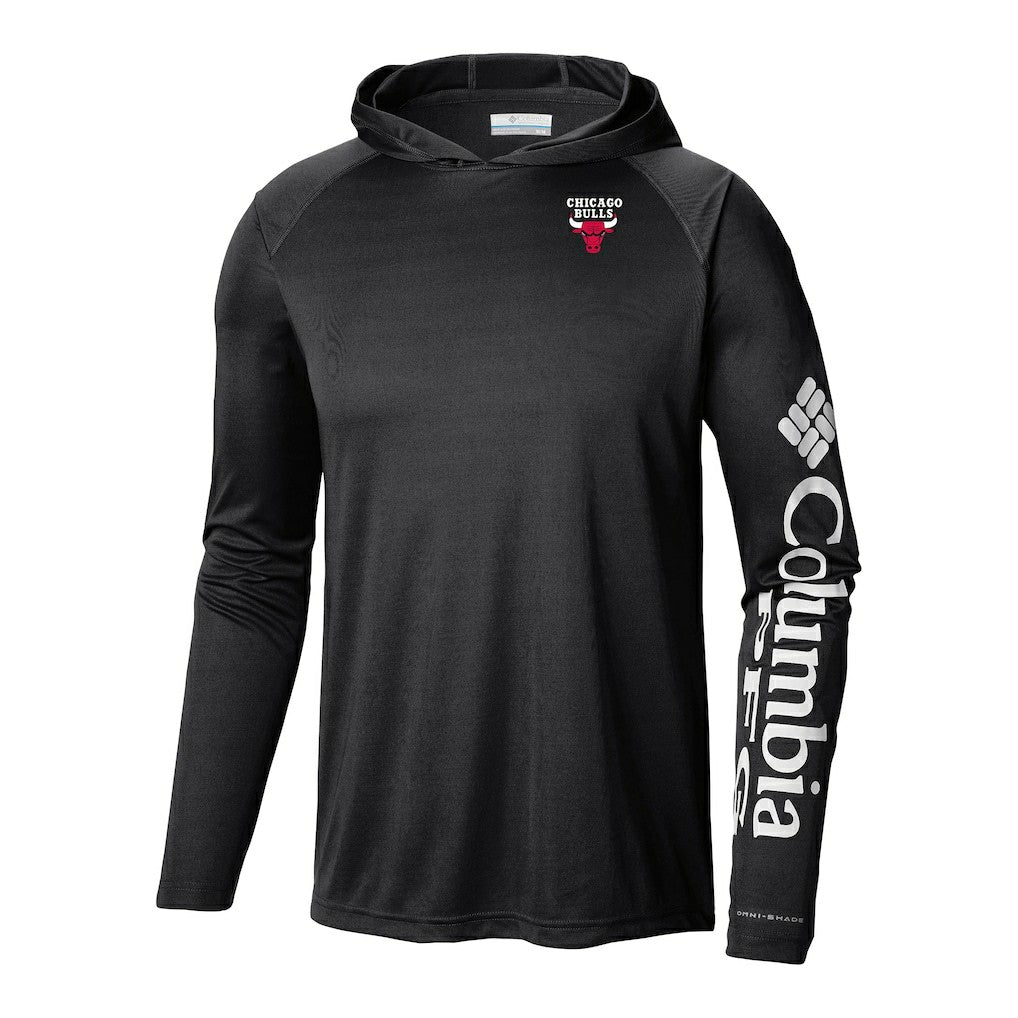 Chicago Bulls Terminal Tackle Long Sleeve Hoodie T-Shirt sale - Black for sale