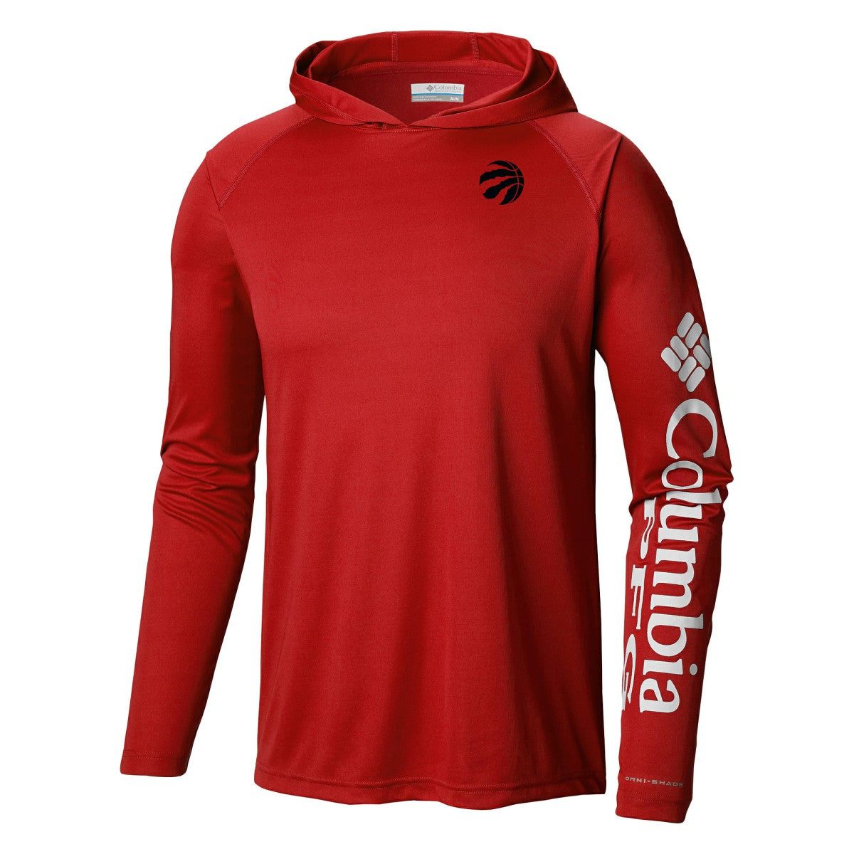 Toronto Raptors Terminal Tackle Long Sleeve Hoodie T-Shirt - Red cheap