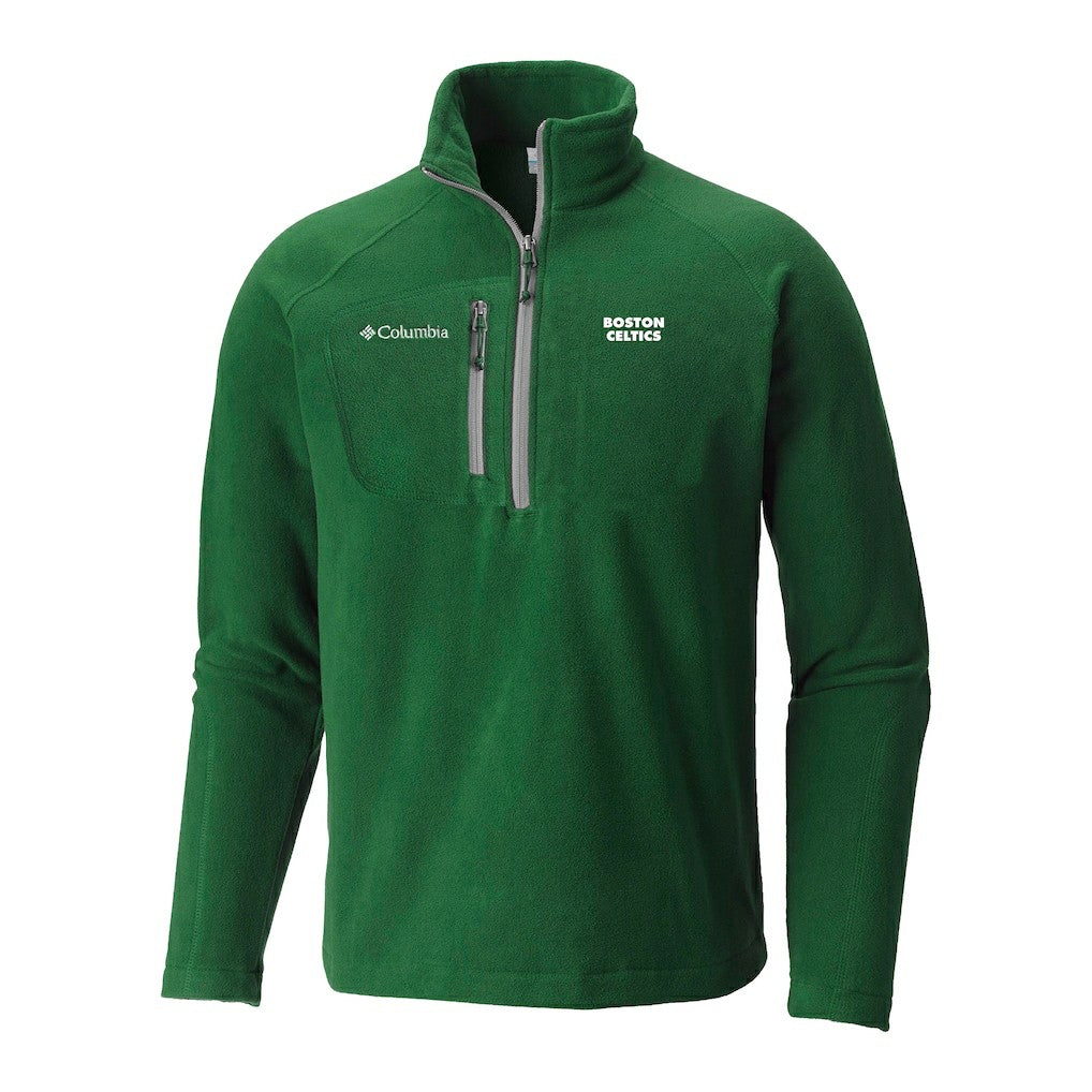 Boston Celtics Fast Trek III Half-Zip Fleece Pullover - Kelly Green discount