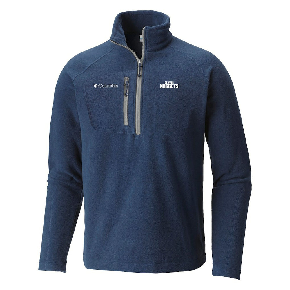 Denver Nuggets Fast Trek III Half-Zip Fleece Pullover sale - Navy for sale
