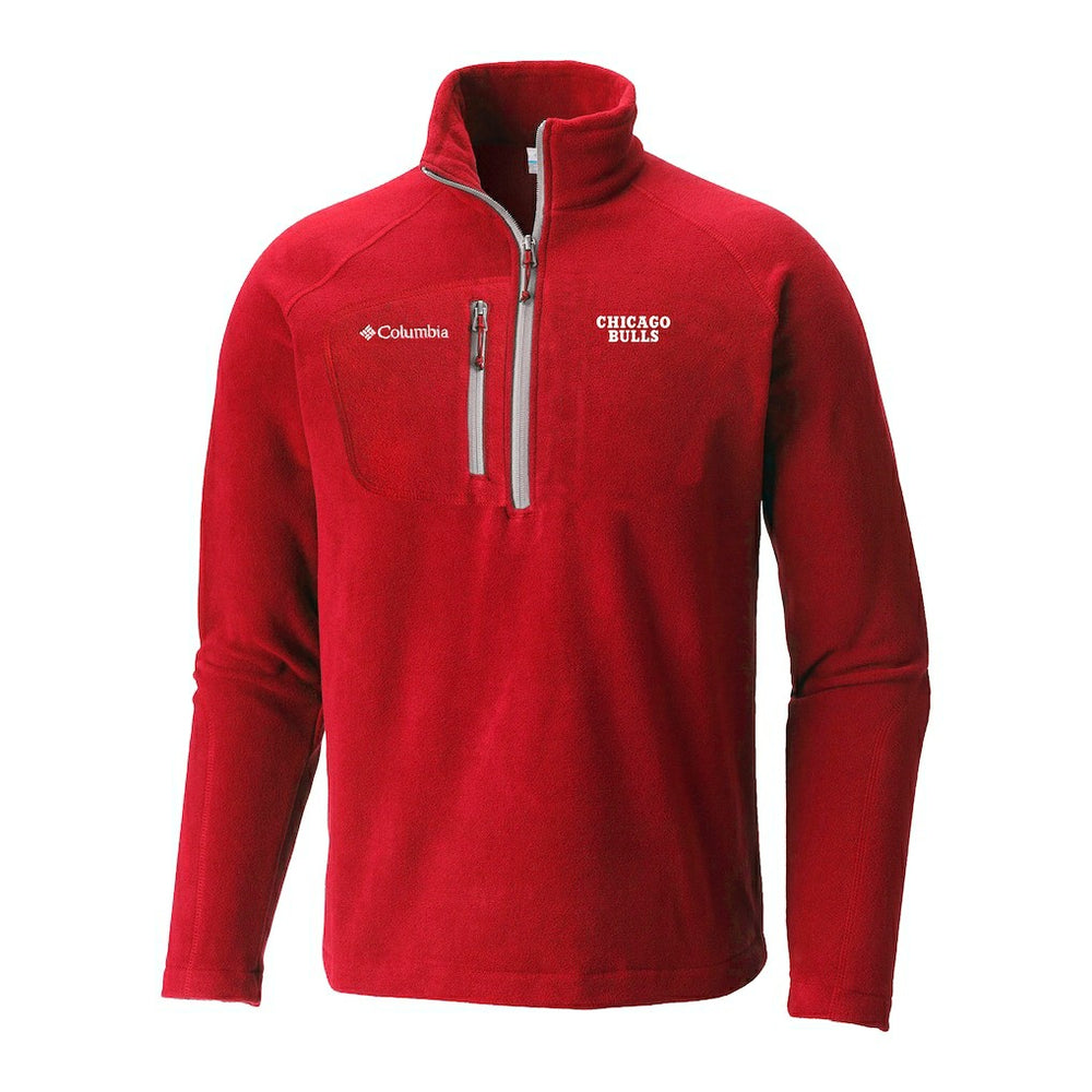 Chicago Bulls Fast Trek III Half-Zip Fleece Pullover - Red discount