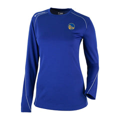 Golden State Warriors Women's Omni-Wick Shotgun Pullover Top sale - Royal shop