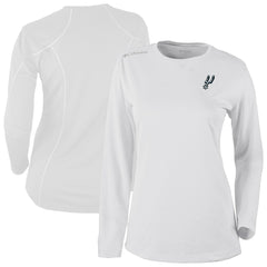 San Antonio Spurs Women's Omni-Wick Shotgun Pullover Top - White sale