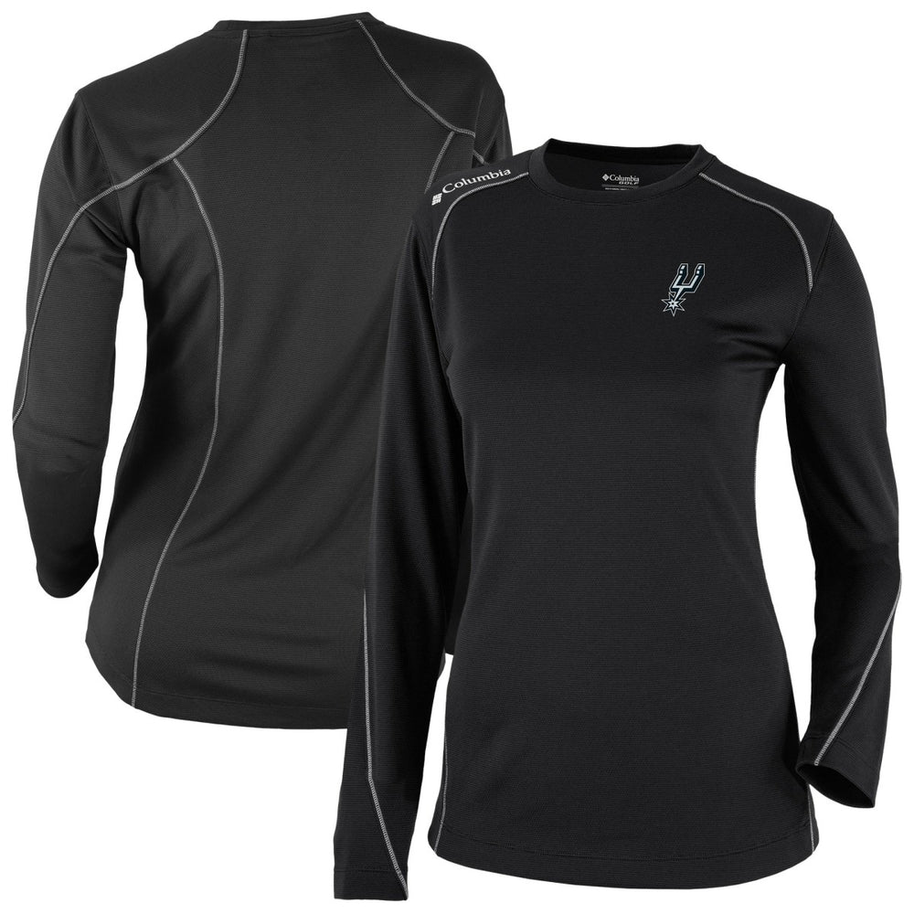 San Antonio Spurs Women's Omni-Wick Shotgun Pullover Top - Black outlet