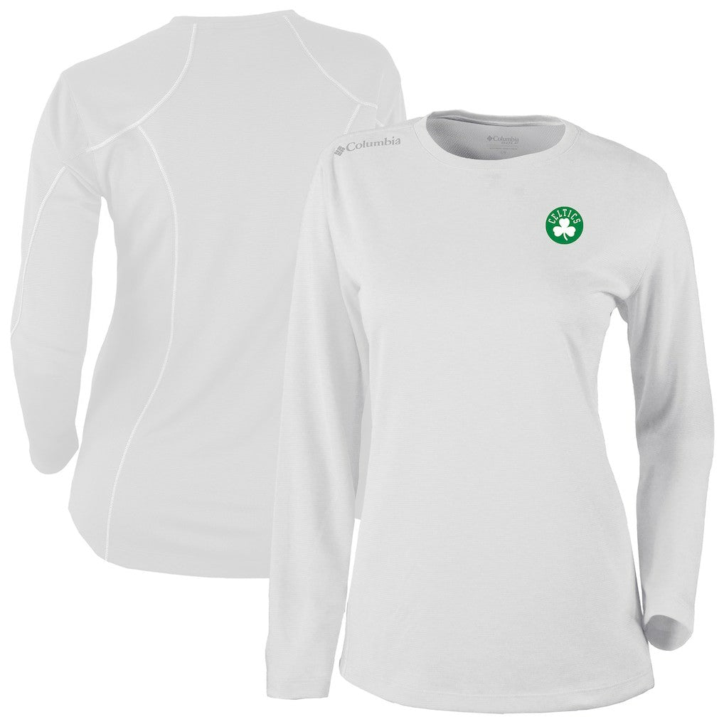 Boston Celtics Women's Omni-Wick Shotgun Pullover Top - White online