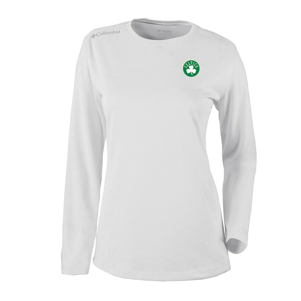 Boston Celtics Women's Omni-Wick Shotgun Pullover Top - White online