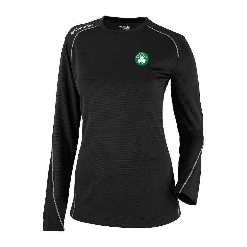Boston Celtics Women's Omni-Wick Shotgun Pullover Top - Black for sale