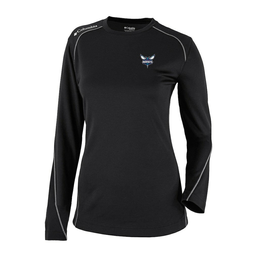 Charlotte Hornets Women's Omni-Wick Shotgun Pullover Top - Black sale