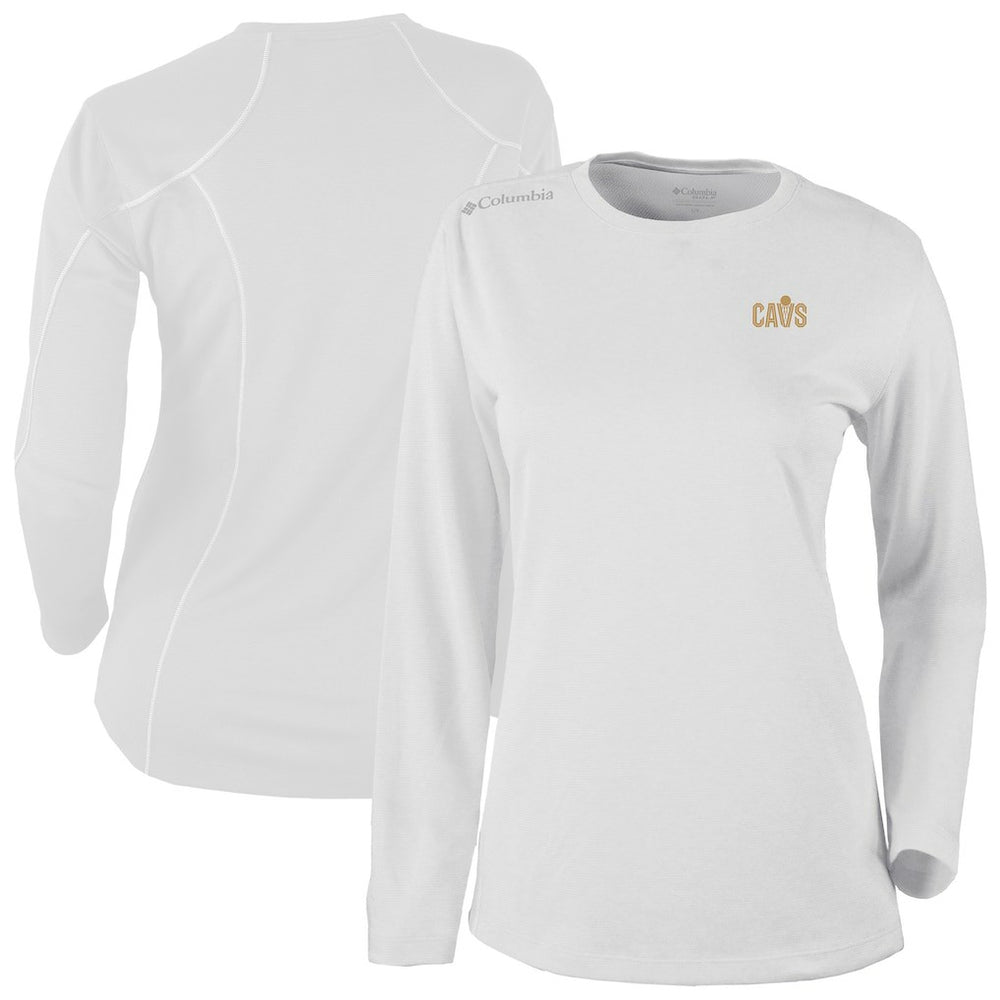 Cleveland Cavaliers Women's Omni-Wick Shotgun Pullover Top sale - White cheap
