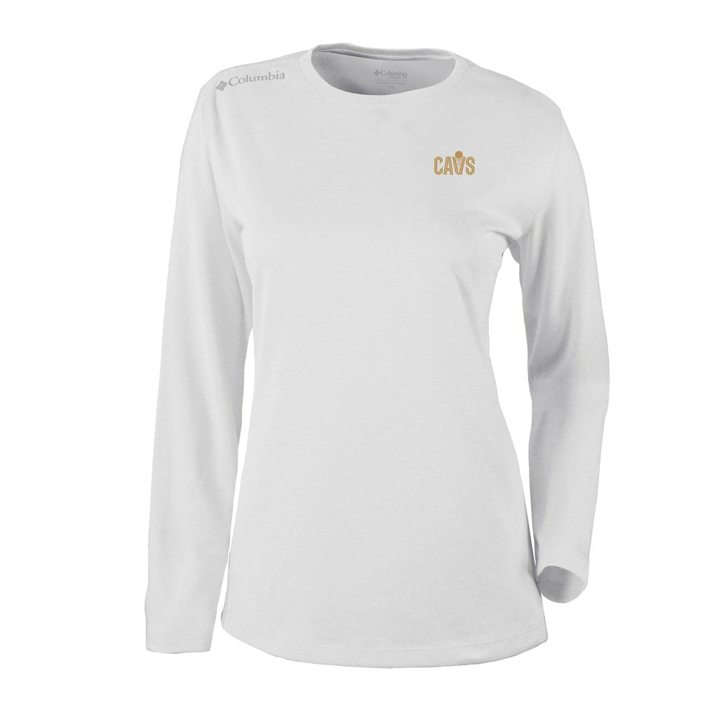 Cleveland Cavaliers Women's Omni-Wick Shotgun Pullover Top sale - White cheap