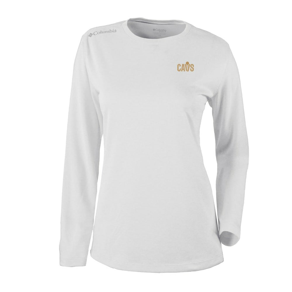 Cleveland Cavaliers Women's Omni-Wick Shotgun Pullover Top sale - White cheap