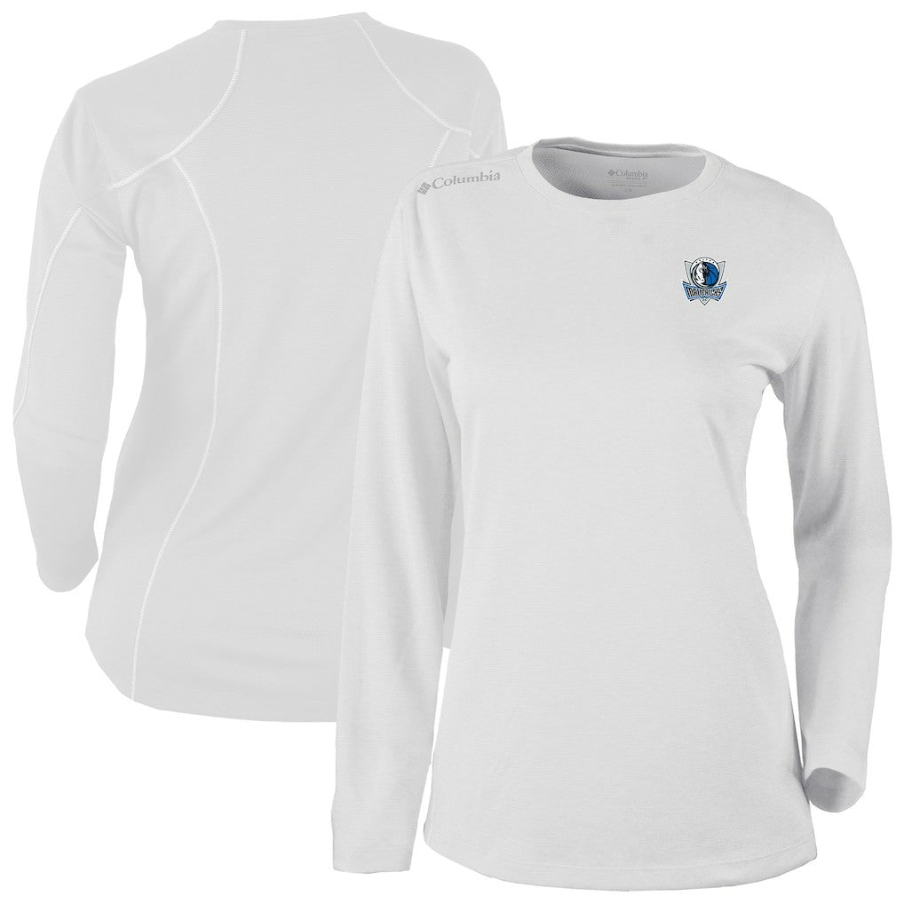 Dallas Mavericks Women's Omni-Wick Shotgun Pullover Top sale - White for sale