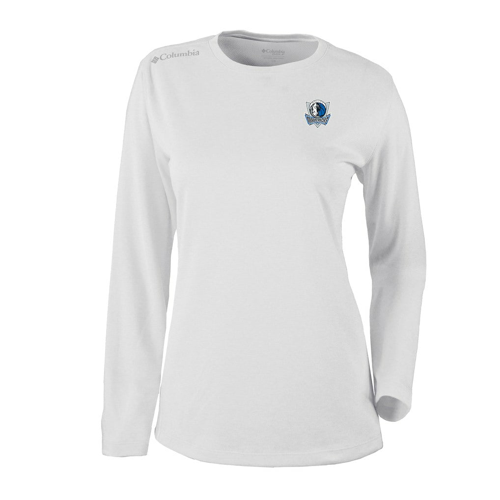Dallas Mavericks Women's Omni-Wick Shotgun Pullover Top sale - White for sale