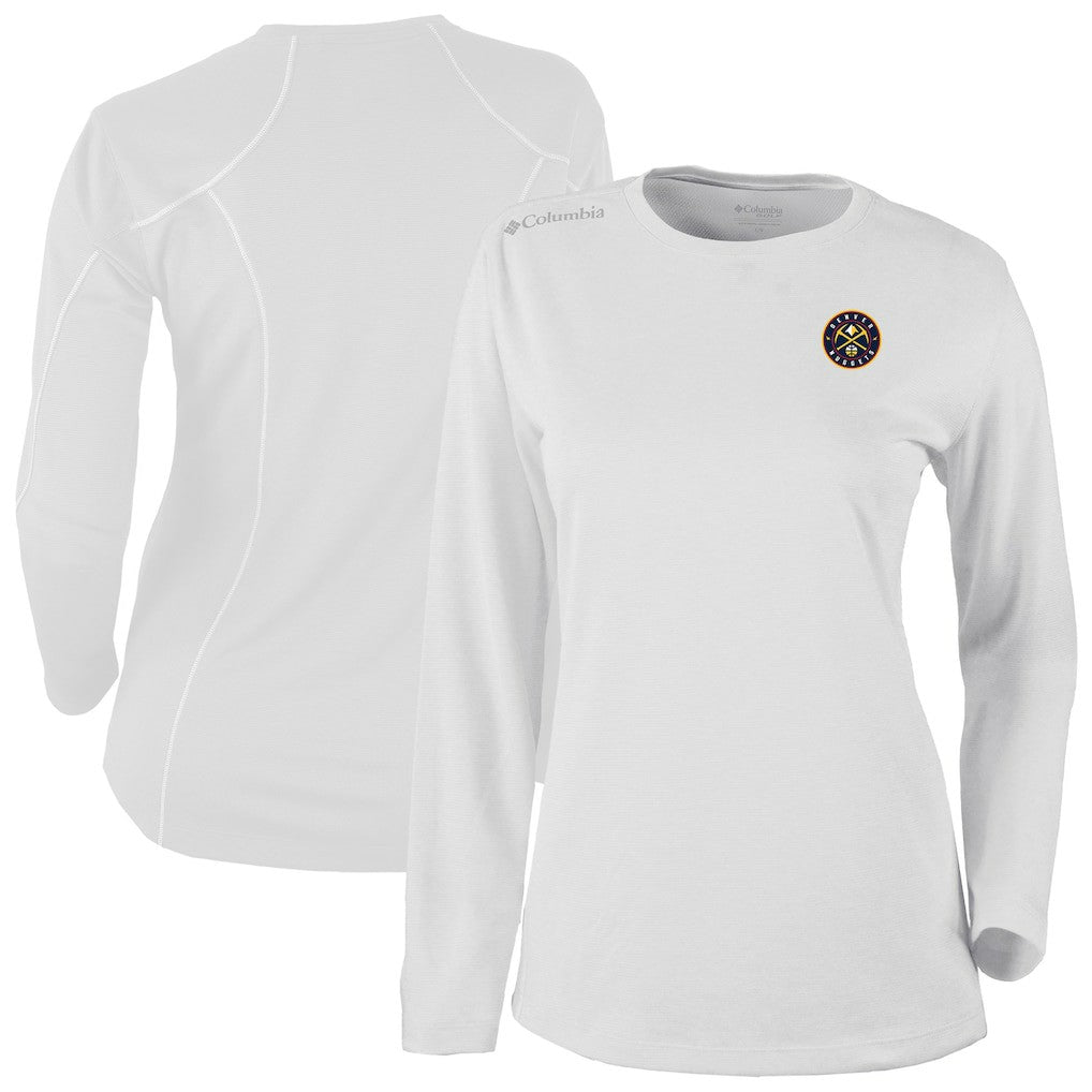 Denver Nuggets Women's Omni-Wick Shotgun Pullover Top sale - White on sale