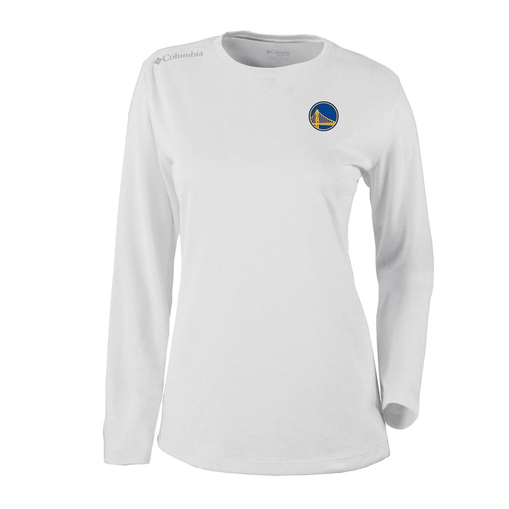 Golden State Warriors Women's Omni-Wick Shotgun Pullover Top sale - White for sale