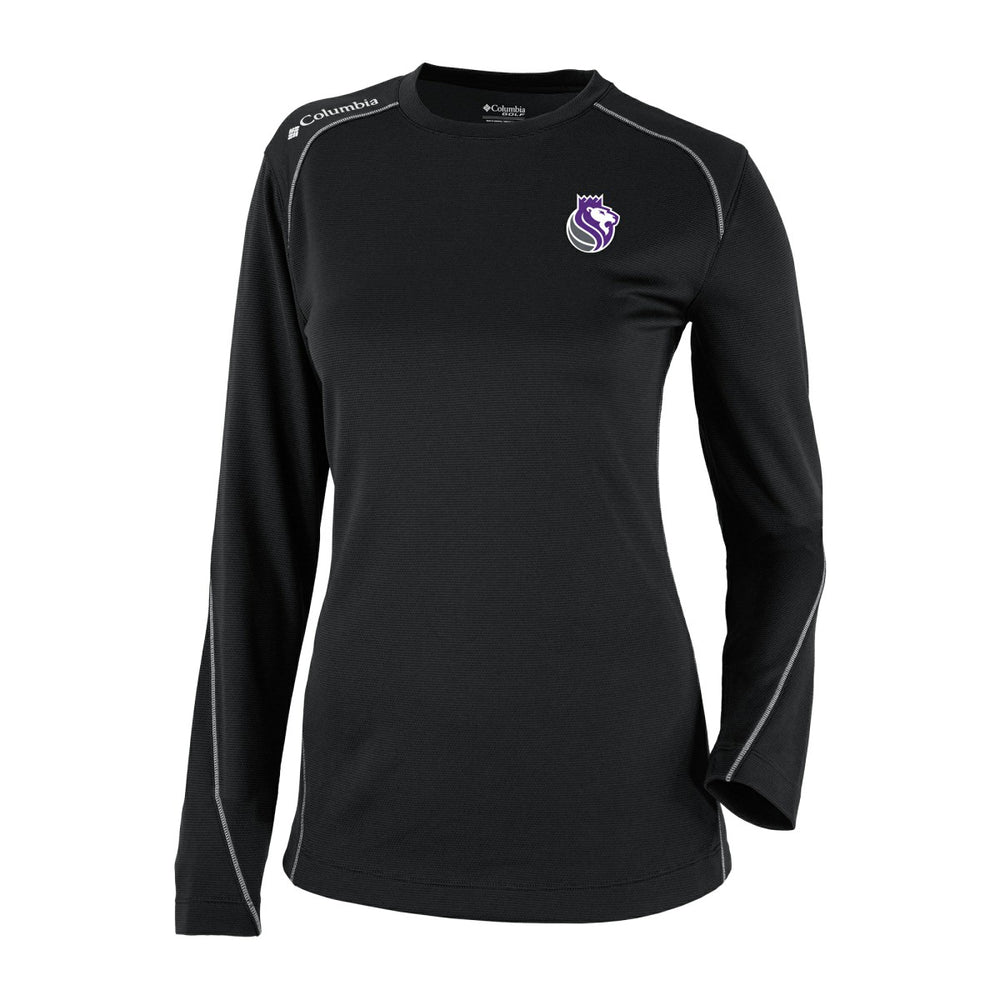 Sacramento Kings Women's Omni-Wick Shotgun Pullover Top - Black on sale
