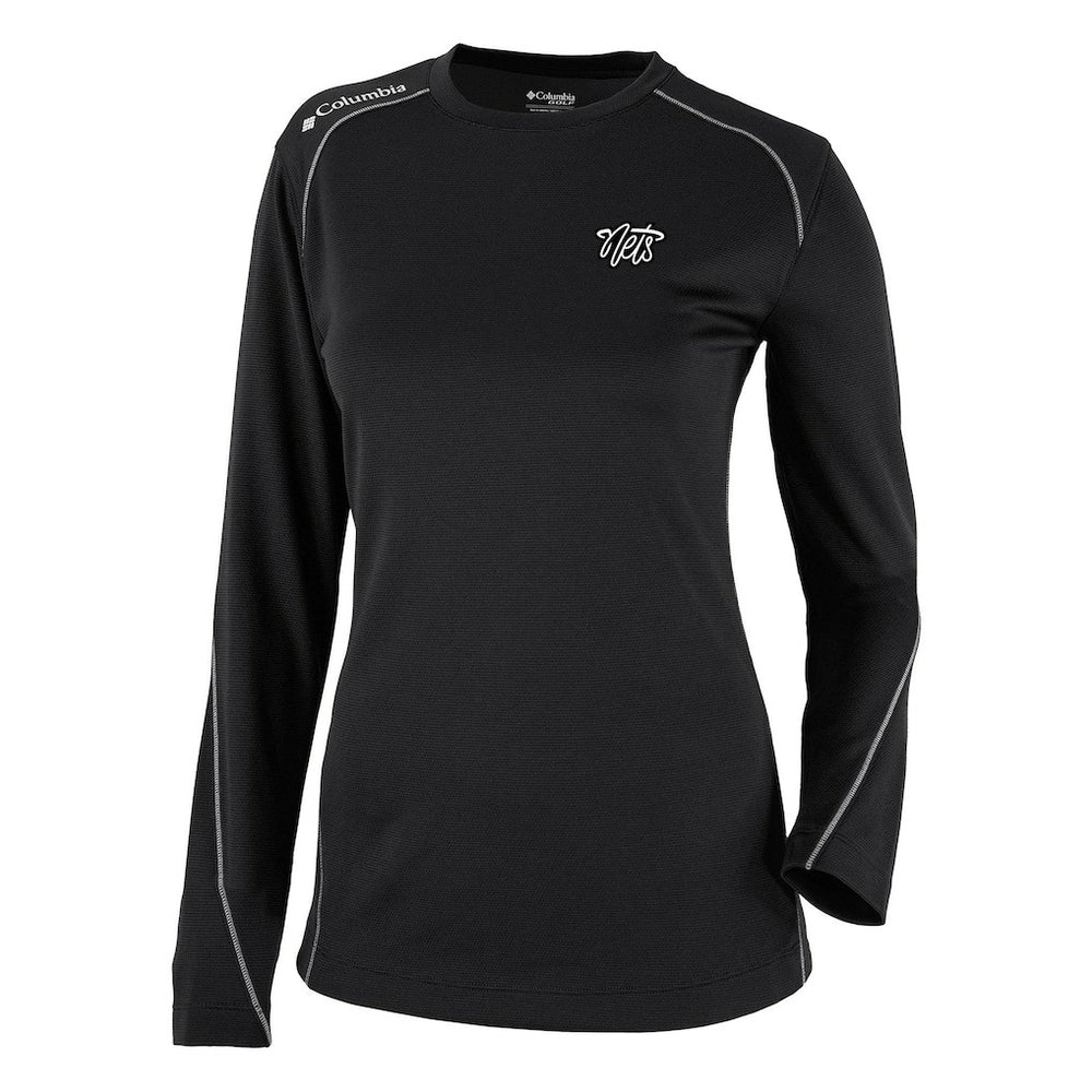 Brooklyn Nets Women's Omni-Wick Shotgun Pullover Top - Black outlet