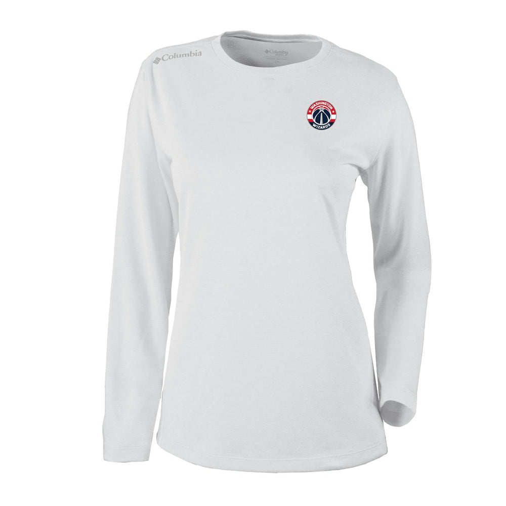 Washington Wizards Women's Omni-Wick Shotgun Pullover Top - White online