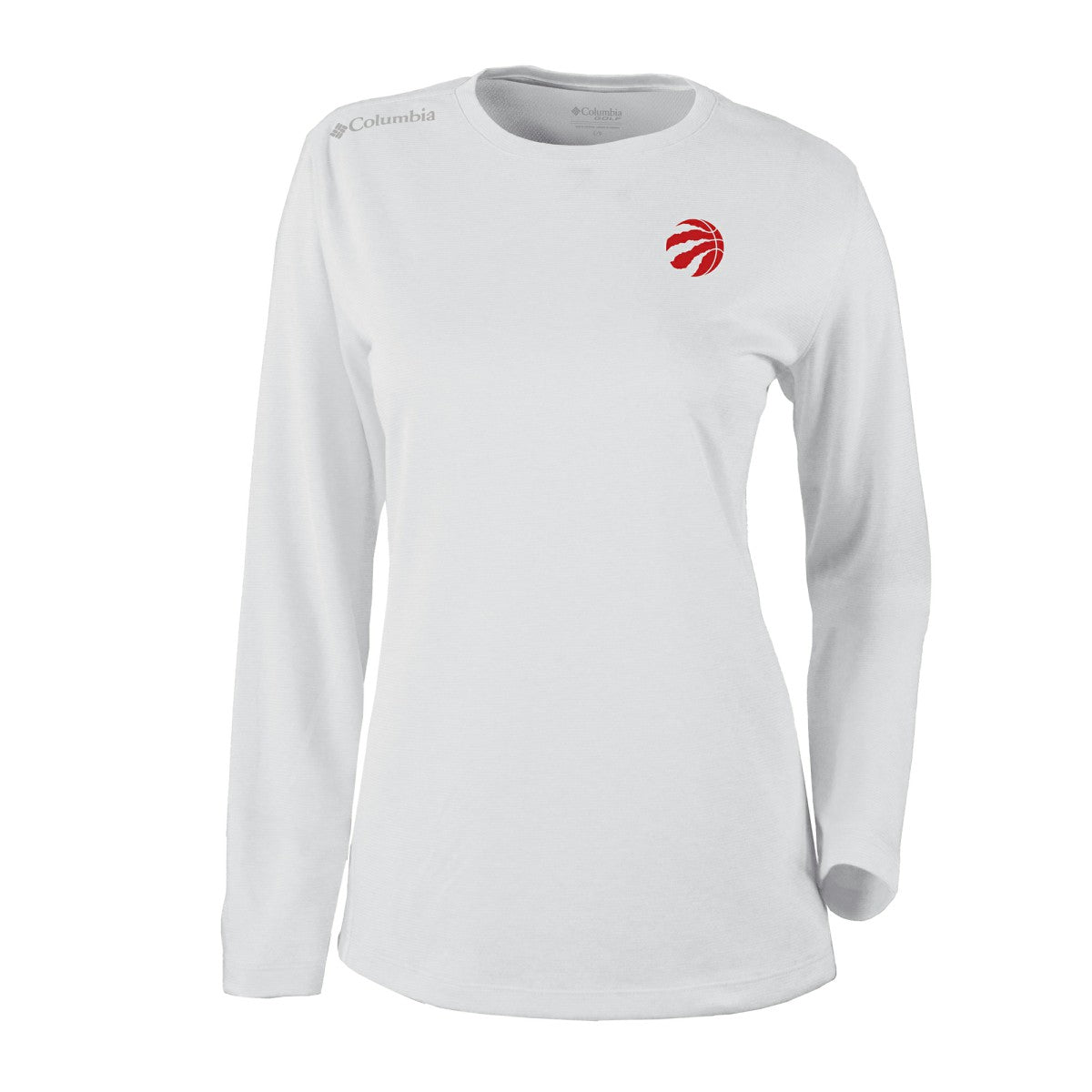 Toronto Raptors Women's Omni-Wick Shotgun Pullover Top - White cheap