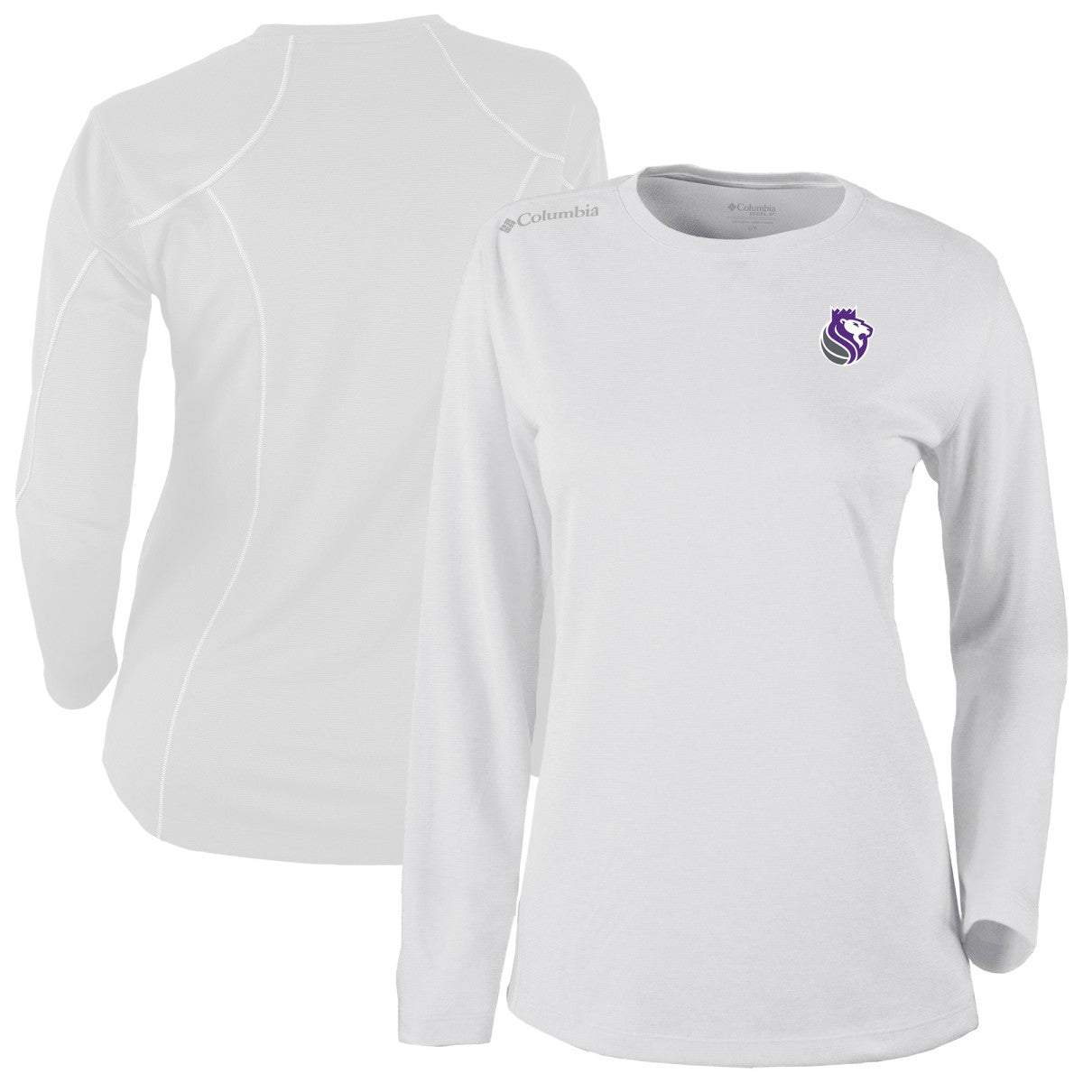 Sacramento Kings Women's Omni-Wick Shotgun Pullover Top - White cheap