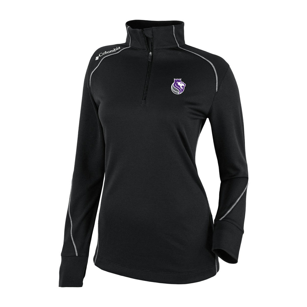 Sacramento Kings Women's Omni-Wick Shotgun 2.0 Quarter-Zip Pullover Top - Black discount
