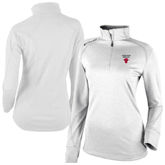 Chicago Bulls Women's Omni-Wick Shotgun 2.0 Quarter-Zip Pullover Top - White online