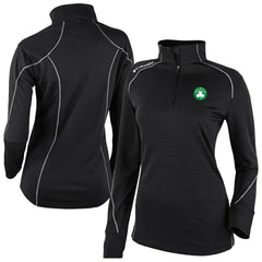 Boston Celtics Women's Omni-Wick Shotgun 2.0 Quarter-Zip Pullover Top - Black cheap