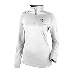 Charlotte Hornets Women's Omni-Wick Shotgun 2.0 Quarter-Zip Pullover Top - White shop