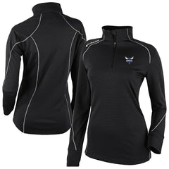 Charlotte Hornets Women's Omni-Wick Shotgun 2.0 Quarter-Zip Pullover Top - Black discount