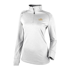 Cleveland Cavaliers Women's Omni-Wick Shotgun 2.0 Quarter-Zip Pullover Top sale - White on sale