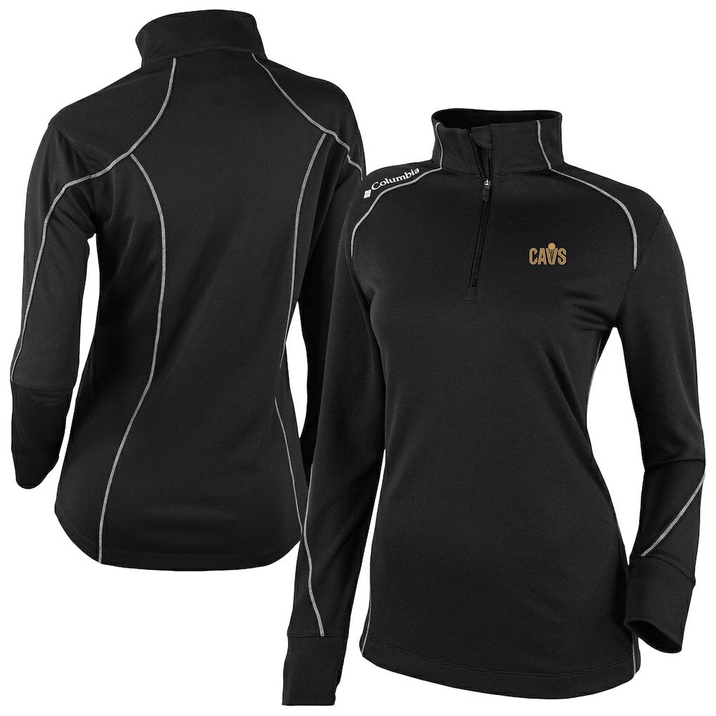 Cleveland Cavaliers Women's Omni-Wick Shotgun 2.0 Quarter-Zip Pullover Top sale - Black online