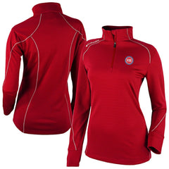 Detroit Pistons Women's Omni-Wick Shotgun 2.0 Quarter-Zip Pullover Top sale - Red cheap