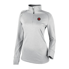 Toronto Raptors Women's Omni-Wick Shotgun 2.0 Quarter-Zip Pullover Top - Heather Gray sale