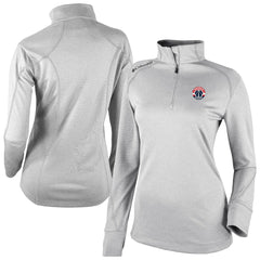 Washington Wizards Women's Omni-Wick Shotgun 2.0 Quarter-Zip Pullover Top - Heather Gray discount