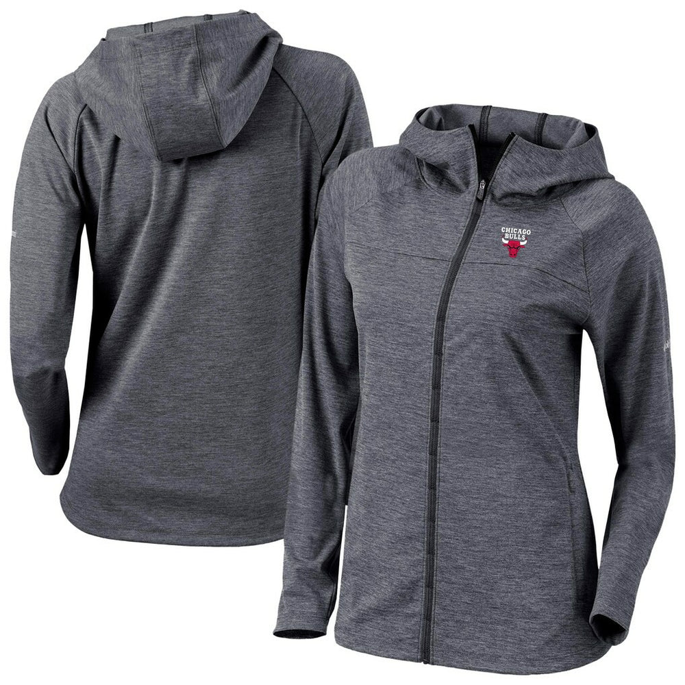 Chicago Bulls Women's Omni-Wick Half Shot Full-Zip Hooded Jacket - Black discount
