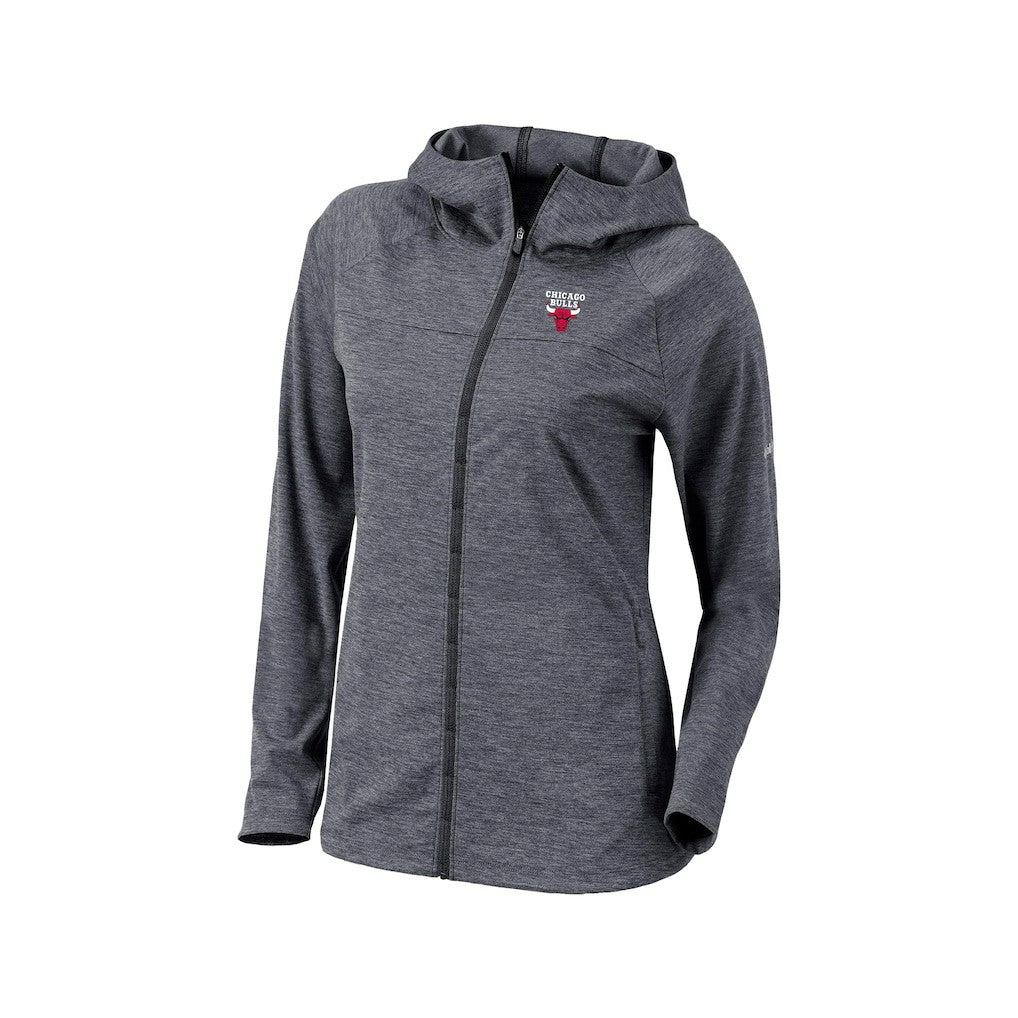 Chicago Bulls Women's Omni-Wick Half Shot Full-Zip Hooded Jacket - Black discount