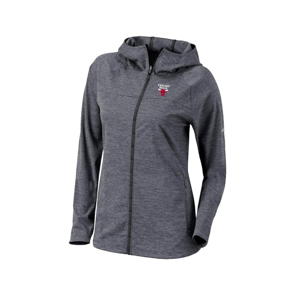 Chicago Bulls Women's Omni-Wick Half Shot Full-Zip Hooded Jacket - Black discount