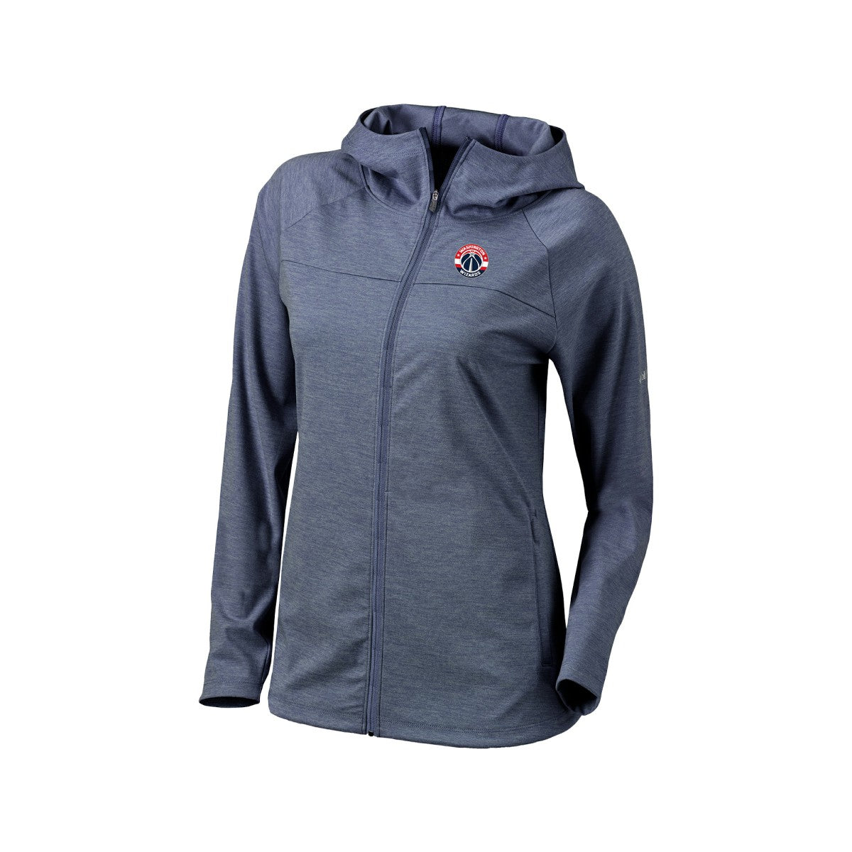 Washington Wizards Women's Omni-Wick Half Shot Full-Zip Hooded Jacket - Navy sale