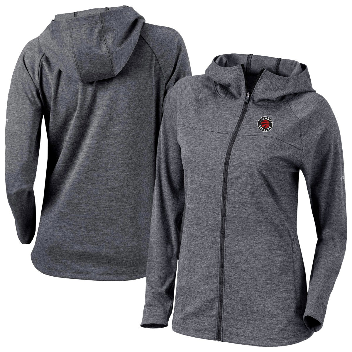 Toronto Raptors Women's Omni-Wick Half Shot Full-Zip Hooded Jacket - Black discount