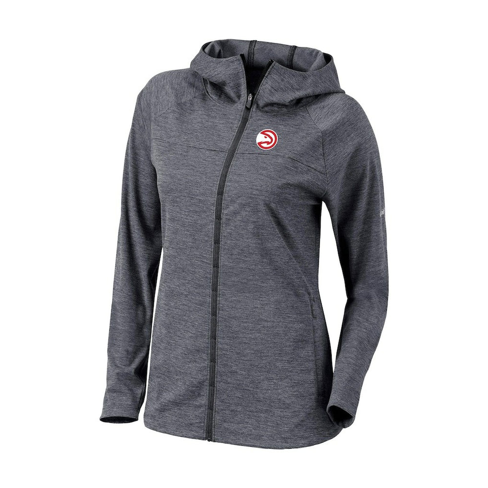 Atlanta Hawks Women's Omni-Wick Half Shot Full-Zip Hooded Jacket - Black sale