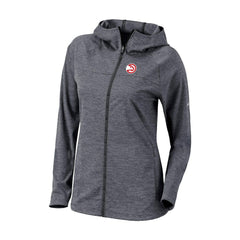 Atlanta Hawks Women's Omni-Wick Half Shot Full-Zip Hooded Jacket - Black sale