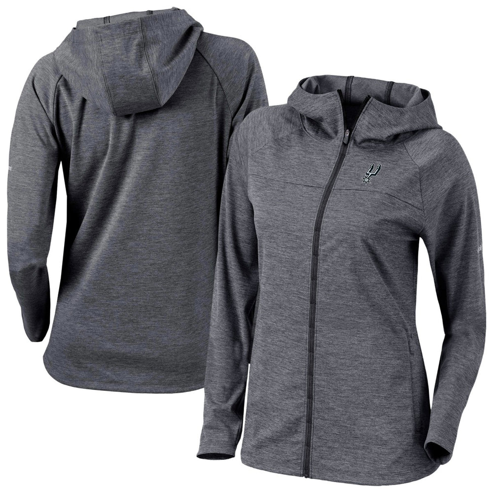 San Antonio Spurs Women's Omni-Wick Half Shot Full-Zip Hooded Jacket - Black discount